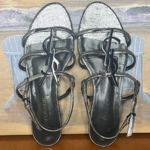 Yves Saint Laurent Cassandre Sandals